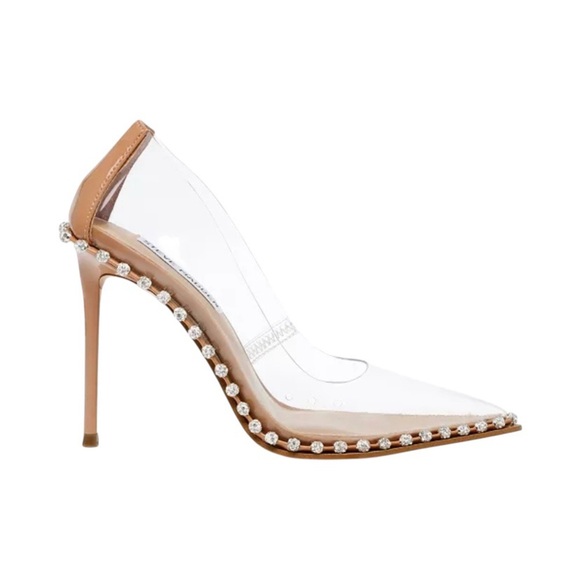 NWOB Steve Madden Vyper Vinyl Stiletto Heels - Size 8.5 - Picture 4 of 16